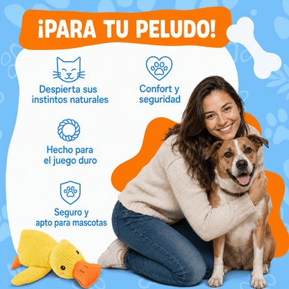 Pato de Apoyo Emocional — Calma la Ansiedad de tu Perro