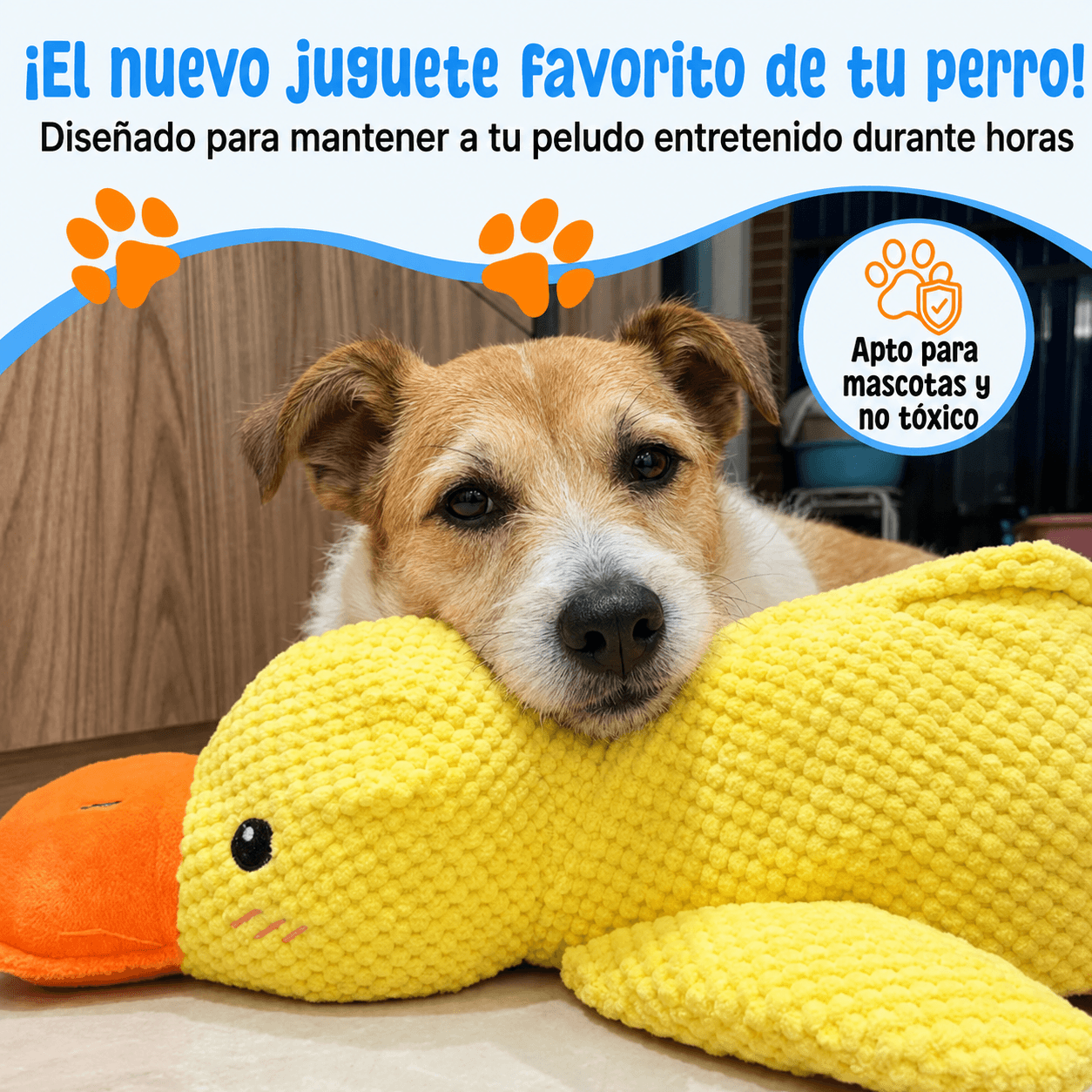 Pato de Apoyo Emocional — Calma la Ansiedad de tu Perro